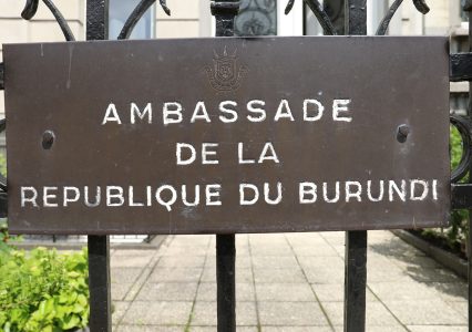 Entrevue avec l’Ambassadeur du Burundi à Bruxelles