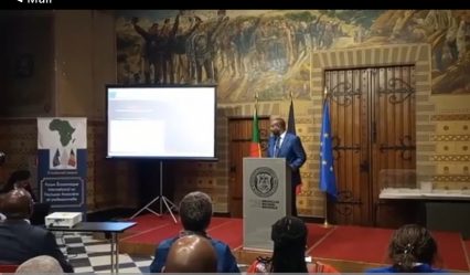 Forum Économique Credassur 2023: Accueil à l’hôtel de ville de Bruxelles abec l’échevine Lydia Mutyebele